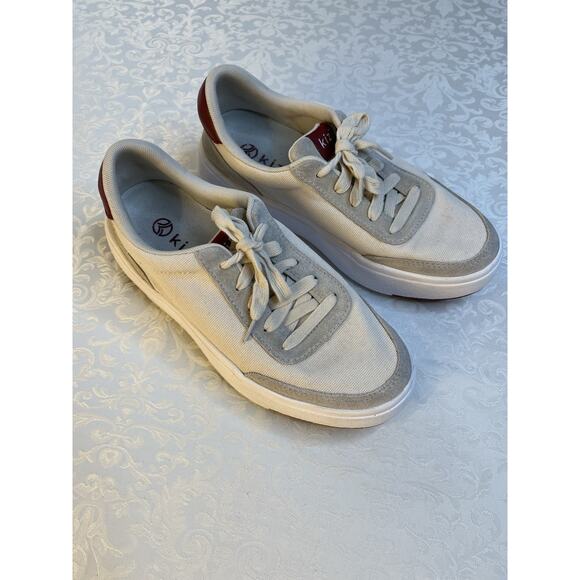 Kizik Women's Prague Casual Sneakers Shoes Crème Brulee Red Size W's 6.5 M's 5 - Picture 2 of 10